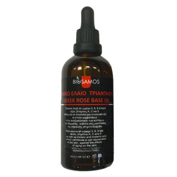 Έλαιο Τριαντάφυλλο Biosamos (100ml) - Βιολογικό Προϊόν