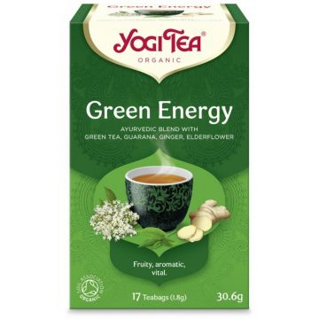 Yogi Tea Green Energy (17 μερίδες) - Βιολογικό Προϊόν