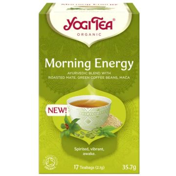Yogi Tea Morning Energy (17 μερίδες) - Βιολογικό Προϊόν