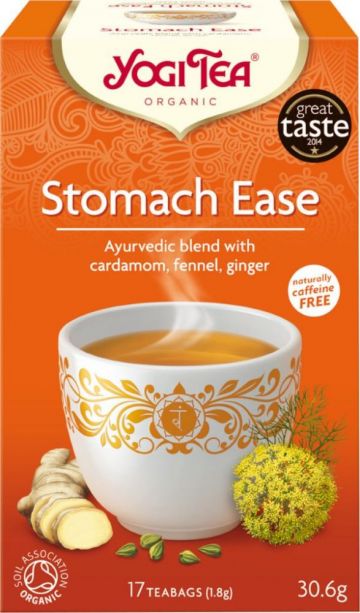 Yogi Tea Stomach Ease (17 μερίδες) - Βιολογικό Προϊόν