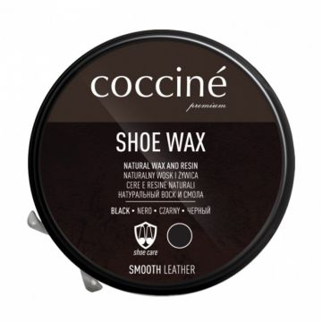 Κρέμα Χρωμοπεριποίησης Υποδημάτων Coccine Shoe Wax Μαύρη 40gr.