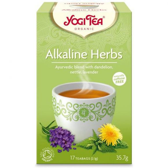 Yogi Tea Alkaline Herbs (17 sachets) - Organic Product