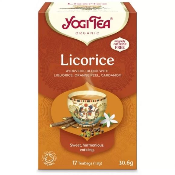 Yogi Tea Licorice (17 μερίδες) - Βιολογικό Προϊόν