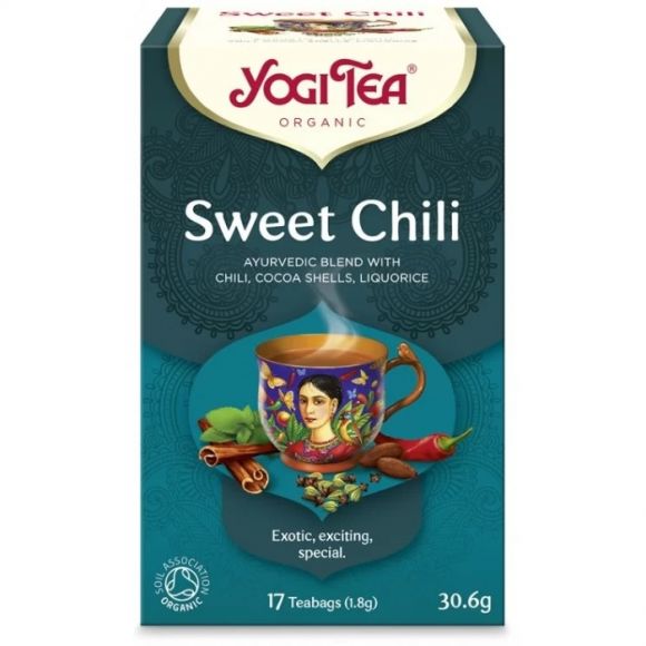 Yogi Tea Sweet Chili (17 sachets) - Organic Product